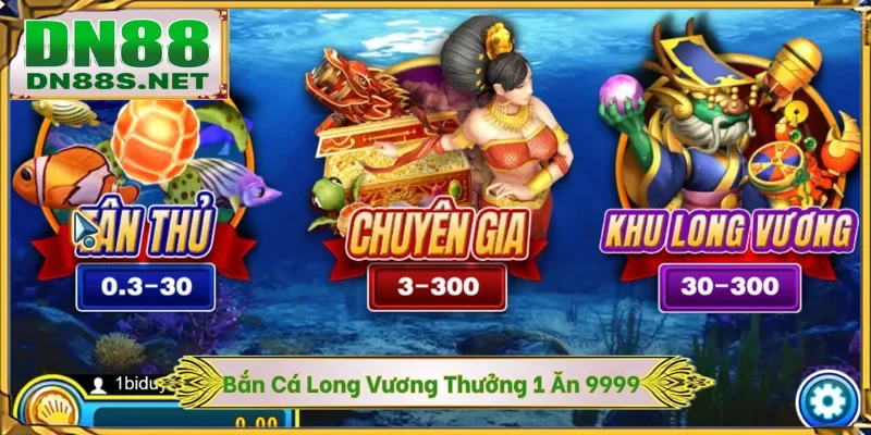 Bắn Cá DN88 - Săn Lùng Kho Báu Đại Dương X1000 Tiền Cược