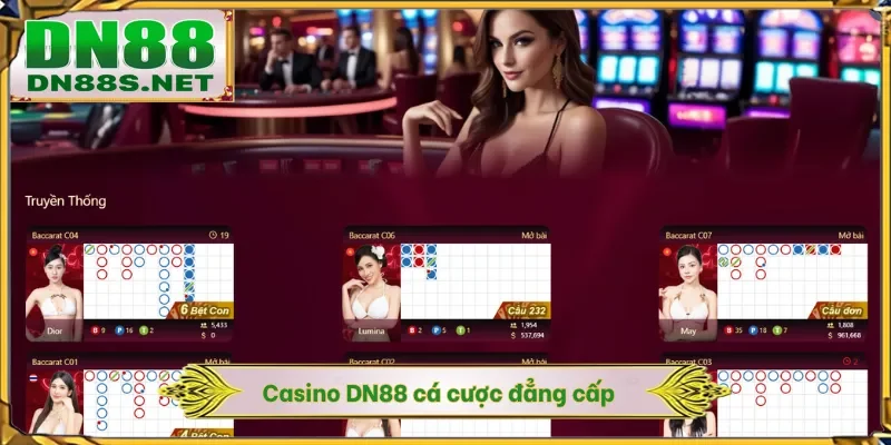 Casino DN88 - Trải Nghiệm Giải Trí Đẳng Cấp Trong Năm 2026