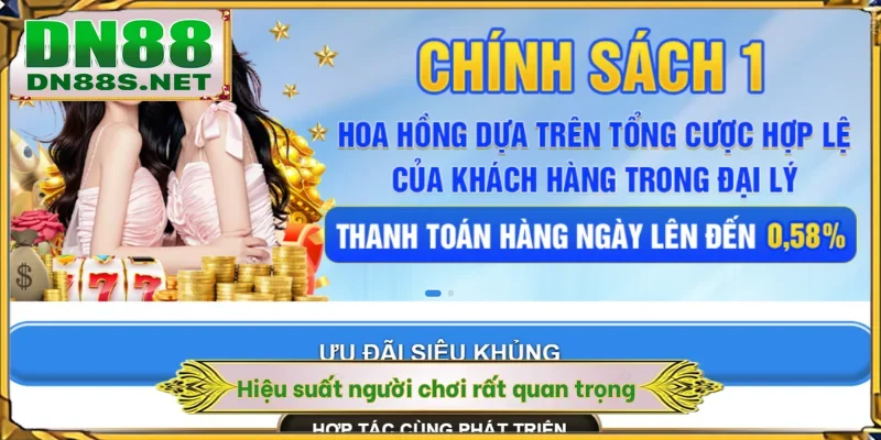 Chính Sách Đại Lý DN88 - Cơ Hội Kiếm 80% Hoa Hồng Siêu Hot