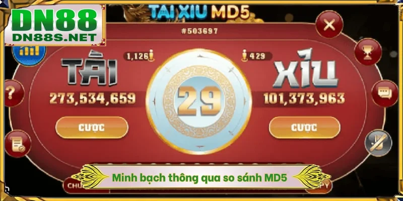Tài Xỉu MD5 - Công Nghệ Mã Hóa Đảm Bảo Minh Bạch Ở DN88