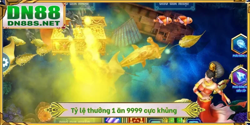Bắn Cá Long Vương - Siêu Phẩm Trả Thưởng 1 Ăn 9999 Ở DN88