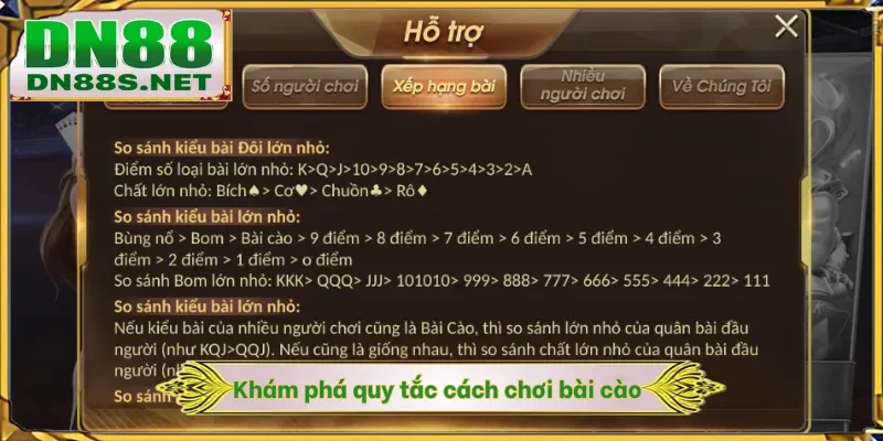 Cách Chơi Bài Cào DN88 - Bí Kíp Nắm Chắc 95% Cơ Hội Thắng