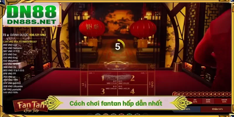 Cách Chơi Fantan - Mẹo Mang Về Thu Nhập 20 Triệu Tại DN88